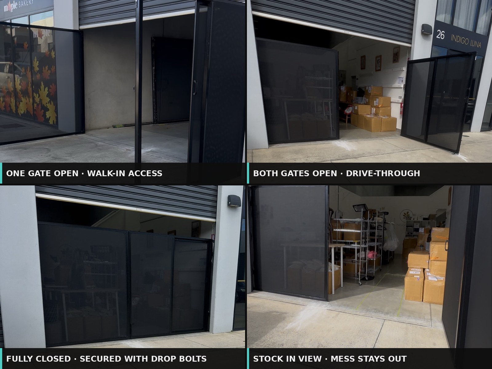 WSC 002 Double Gate real installs
